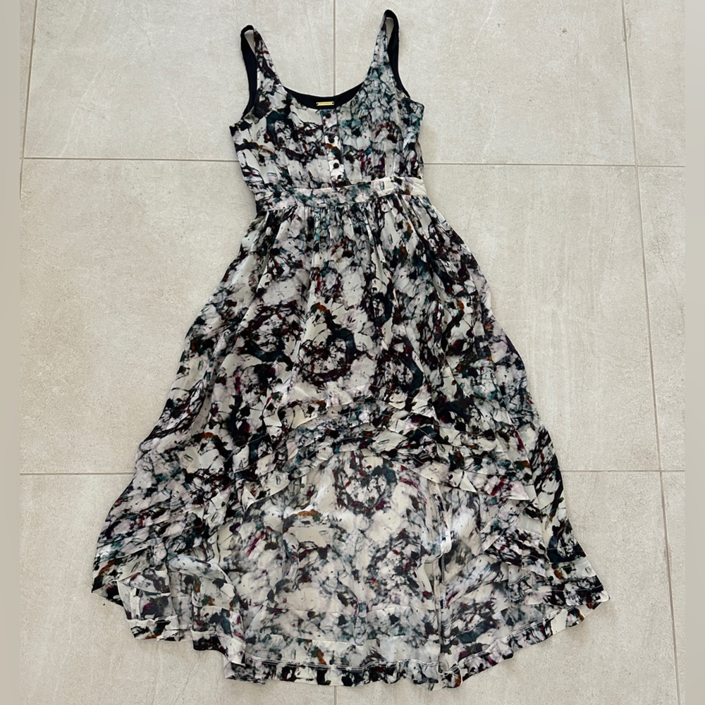 Rebecca Minkoff Black and White Sleeveless Sundress